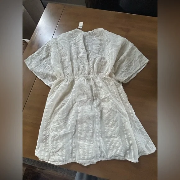 NWT Aerie Seersucker Gauze Tie Cape - Picture 9 of 12